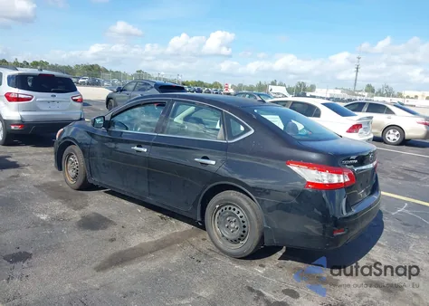 2014 Nissan Sentra Sv from USA, damaged, VIN 3N1AB7AP2EY200087